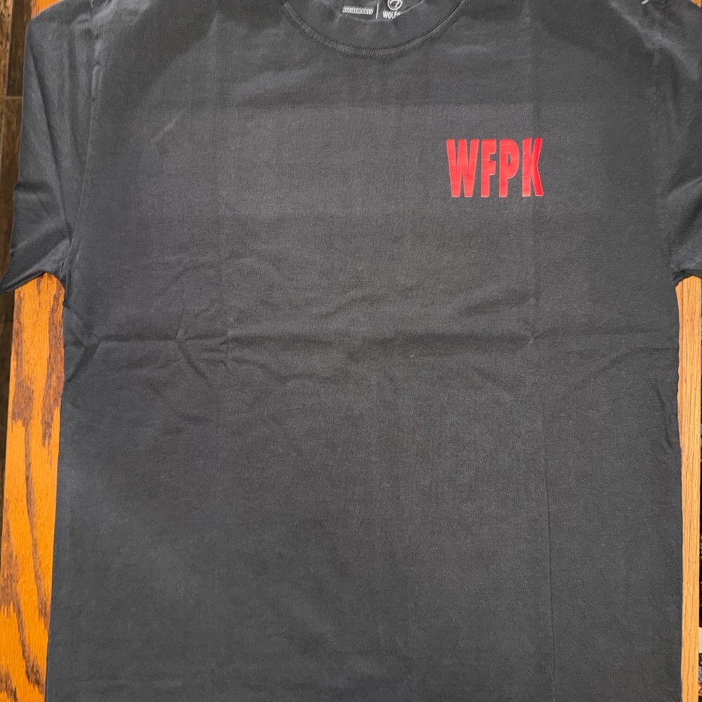 Black T-Shirt with Red WFPK Logo